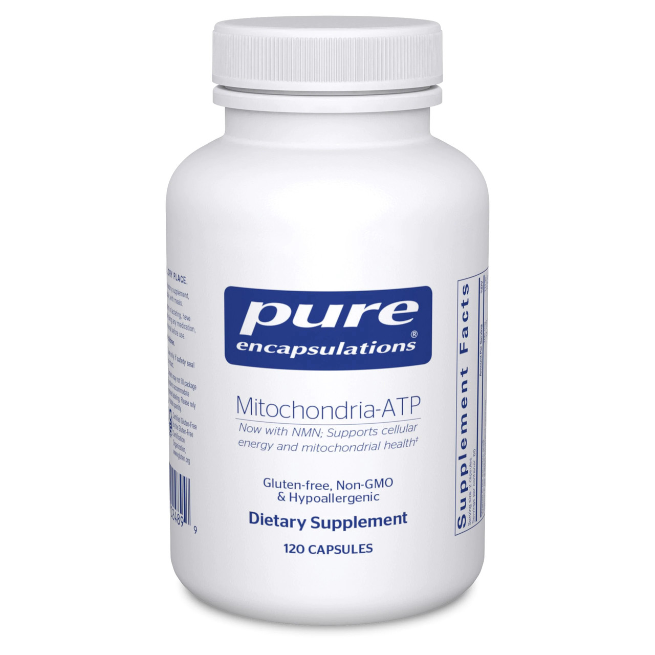 Оригінал! Мітохондрії-АТП, Mitochondria-ATP, Pure Encapsulations, 120 капсул BX760