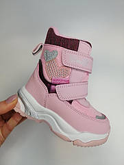 Зимові черевики для дівчинки Tom M 10244 В рожеві р.24 останні!