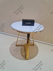 Стіл журнальне золото