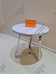 Стіл журнальний срібло