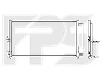 Радиатор кондиционера Fiat Doblo (01 -)