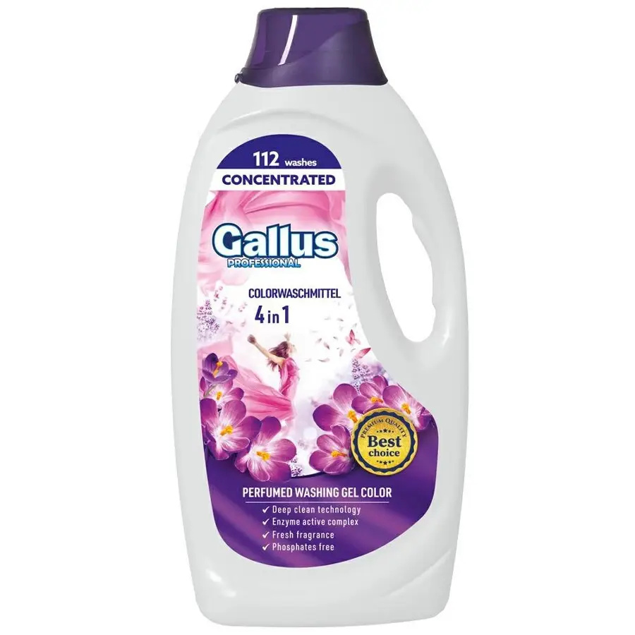 Гель для прання Gallus Color Professional Concentrated 4в1 4.05 л