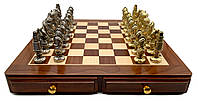 Шахматы на подарок Italfama "Moncada" материал дерево размер 46*46 см Цвет коричневый