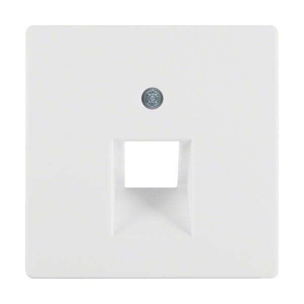 Накладка для комп'ютерної розетки Berker Q.x полярна білизна (14076089), фото 1