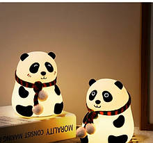 Дитячий нічник силіконовий Panda Losso LJC-142-А