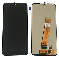 Дисплей Samsung A01 A015, M01 M015, узкий разъем на шлейфе с тачскрином