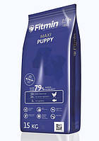 Fitmin Maxi Puppy, 15 кг. Корм супер-премиум класса для щенков крупных пород