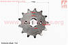 Зірка передня TerraX,X-Road,GNS,Pruss,169FMM, CB250,CBX250,CMX250,CMX250,174MN, 520H-13T,під шліц 4мм,, фото 3