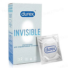 Презервативи Durex №12 INVISIBLE (ультратонкі)