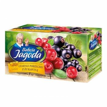 Чай фруктовий Bavcia Jagoda в пакетах з ягодами (саше) 20 шт., 40 г, Польща, смородина та журавлина
