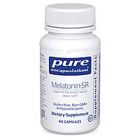 Pure Encapsulations Melatonin-SR / Мелатонин-СР / Технология медленного высвобождения 60 капсул