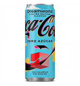 Газований напій Coca Cola Dreamworld Limited Edition Zero Sugar 250ml