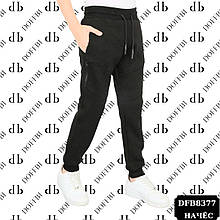 Чорні теплі спортивні штани зріст 110,116,122,128 Tayfur-Doffbi