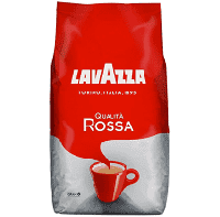 Кава в зернах. Lavazza Qualita Rossa