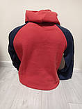 Кофта утеплена для хлопчика Nike 14-18 років Кофта для підлітка Кофта тепла Кофта з замком і капюшоном, фото 2