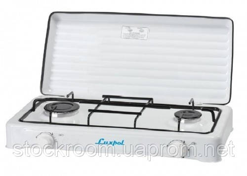 Плитка газовая 2 конфорки Luxpol K02S таганок (ID#1684103423), цена ...
