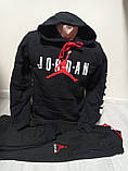 Утеплений спортивний костюм "Jordan" для хлопчика Туреччина 4-6 років двійка худи, штани, фото 4