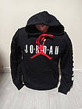 Утеплений спортивний костюм "Jordan" для хлопчика Туреччина 4-6 років двійка худи, штани, фото 2