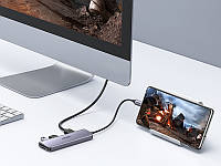 Багатопортовий адаптер-концентратор UGREEN 6-in-1 Хаб USB Ugreen USB-C Hub 6-in-1 Multifunctional HUB UGREEN, фото 2
