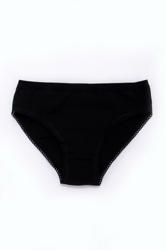 1019-54чор Чорні трусики для дівчаток Тм Авекс