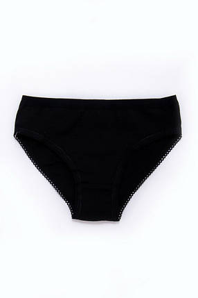 1019-54чор Чорні трусики для дівчаток Тм Авекс, фото 1