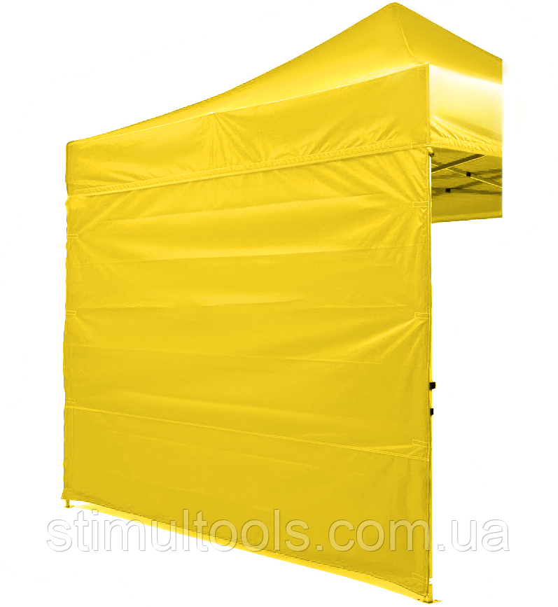 Боковая стенка на шатер - 7м (3 стенки на 2*3) цвет желтый - фото 1 - id-p1684108884