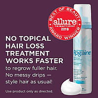 Піна Rogaine Foam 5% для жінок, для росту волосся, флакон на 2 місяці