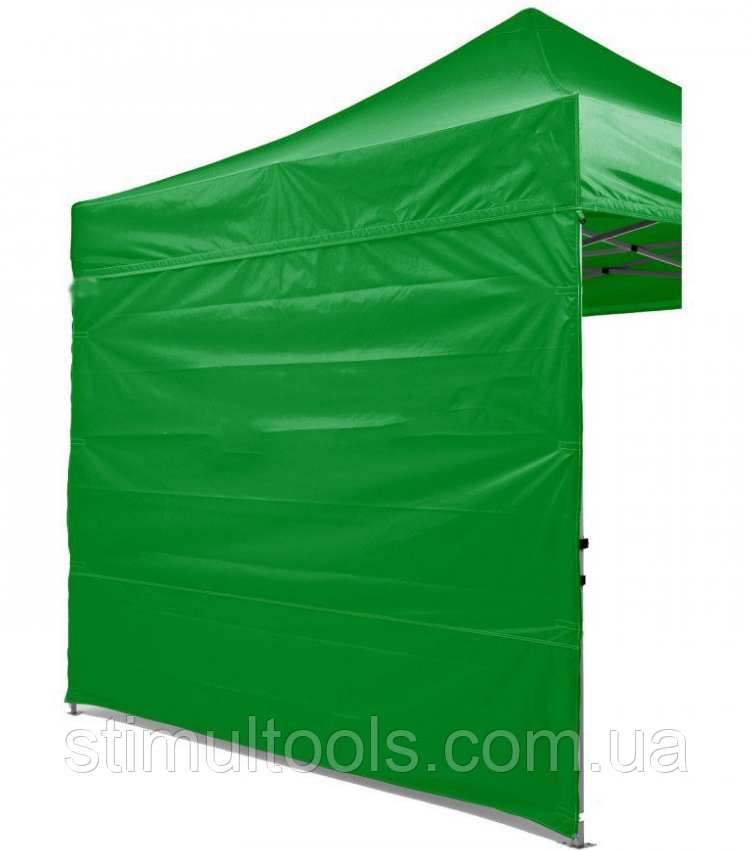 Боковая стенка на шатер - 7м (3 стенки на 2*3) цвет зеленый - фото 1 - id-p1684109243