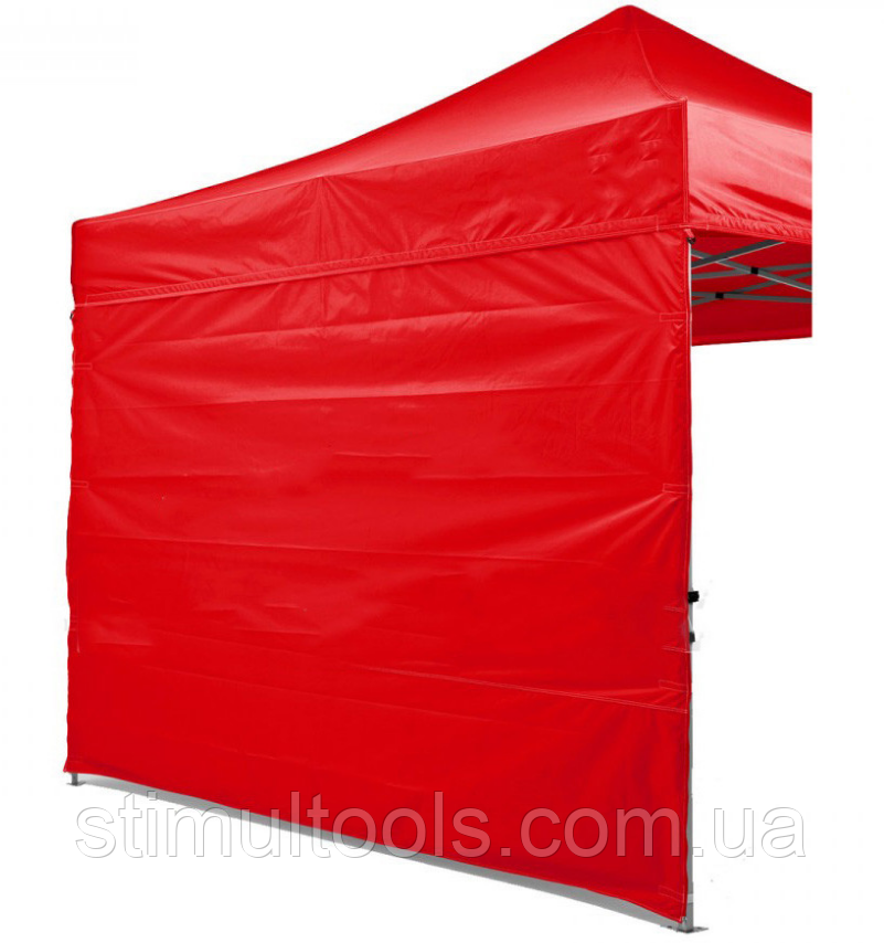 Боковая стенка на шатер - 7м (3 стенки на 2*3) цвет красный - фото 2 - id-p1684109935