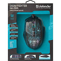 Мишка DEFENDER Ghost GM-190L (52190), Optical Mouse, 3200 dpi, USB - 1.5 м