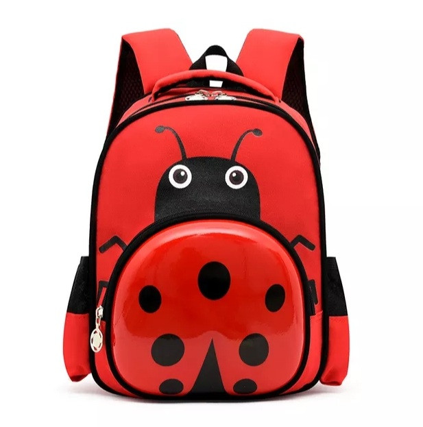 Красный детский рюкзак - фото 1 - id-p1684111256