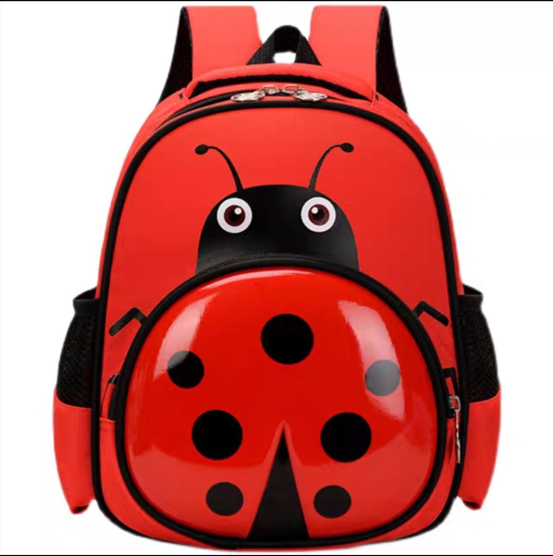 Красный детский рюкзак - фото 3 - id-p1684111256