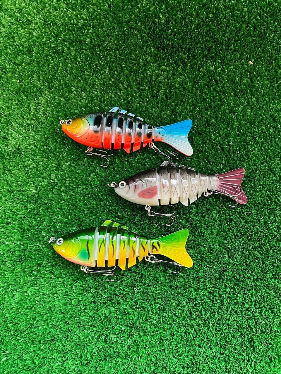 Набір Воблерів Swimbait Складаний воблер свімбейт (3шт)