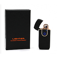 Зажигалка сенсорная USB Lighter ZGP 20 Спиральная электрическая Чёрный