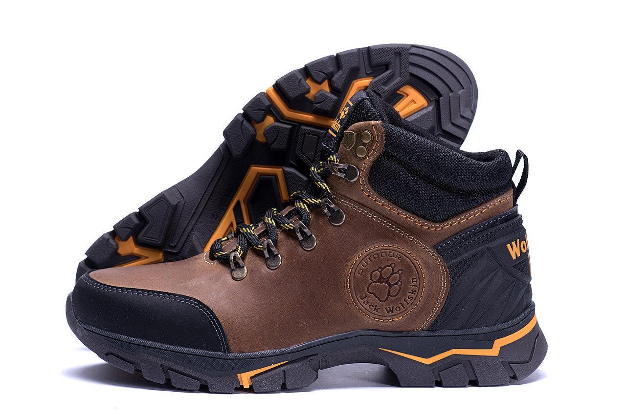 Мужские зимние кожаные ботинки Jack Wolfskin Outdoor Olive, фото 1
