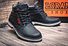 Чоловічі зимові шкіряні черевики Wrangler Arizona black, фото 5