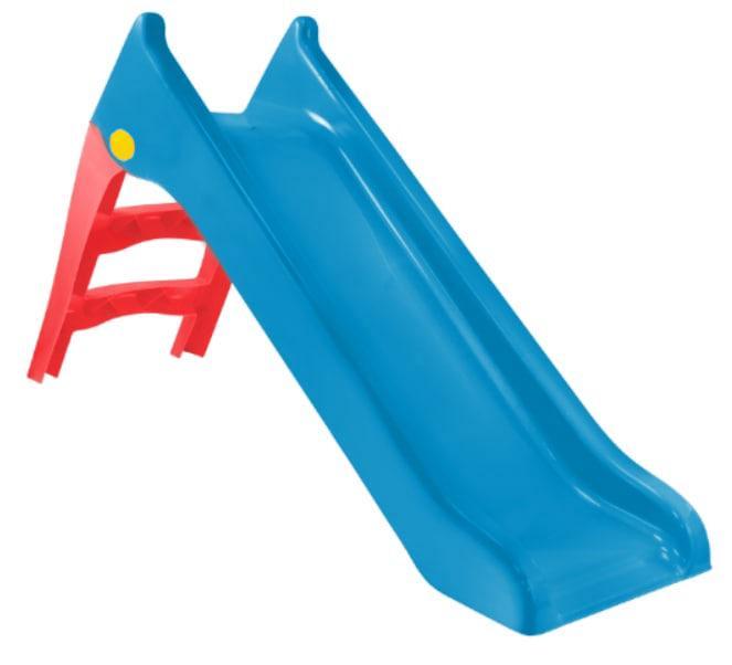 Дитяча гірка Mochtoys 140 см. Пластикова дитяча гірка Mochtoys 11966. Синя