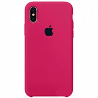 Чохол бампер силіконовий для Apple iPhone XR Айфон ХР Колір Рожевий (hot pink)