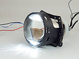 Светодиодные линзы "DRIVEX" (BiLED Evolution F1 DRL)(3") 6000K (37/45W), фото 3