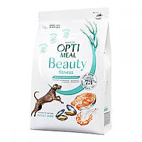 Optimeal Beauty Fitness беззерновой корм с морепродуктами для собак всех пород, 4 кг