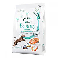 Optimeal Beauty Fitness беззерновий корм із морепродуктами для собак усіх порід, 4 кг