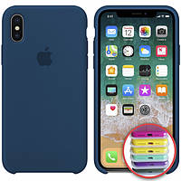 Чохол бампер силіконовий для Apple iPhone XR Айфон ХР айфон Silicone Case Full Колір Синій (blue cobalt)