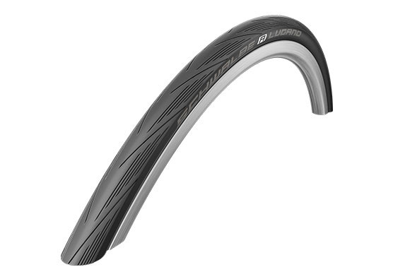 Покрышка 28x0.9 (23x622) Schwalbe LUGANO K-Guard Folding HS471 B/B-SK SiC IB