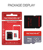 Картка пам'яті micro SD 64 gb U3 від MICRODRIVE Високошвидкісна! class 10