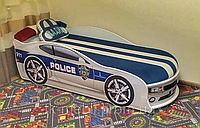 Кровать машинка Камаро Полиция 180х80 без подъемного механизма