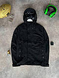 Чоловіча куртка вітровка CPCompany M1148 чорна, фото 8