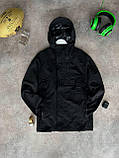 Чоловіча куртка вітровка CPCompany M1148 чорна, фото 7