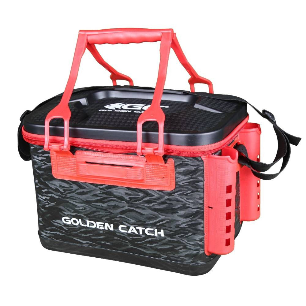 Сумка GOLDEN CATCH Bakkan Rod Stand M з двома кріпленнями для вудилищ 36×24×26см (22 л)