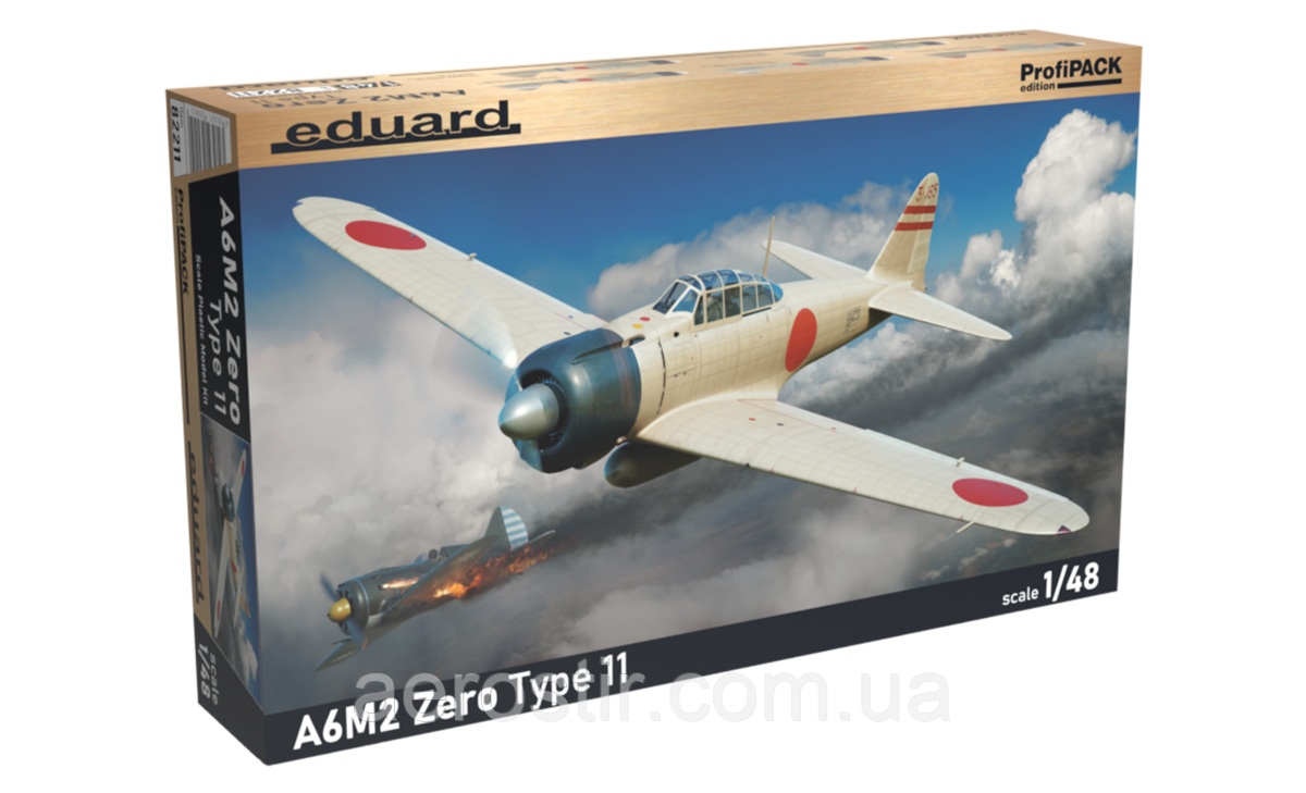 A6M2 Zero Type 11 1/48 Eduard 82211, фото 1
