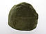 Шапка Військова Хакі Флісова З Тризубом. Шапки Нацгвардія, фото 2